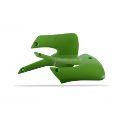 Radiator scoops POLISPORT 8425000011 (pereche) green 05 Radiator scoops POLISPORT 8425000011 (pereche) green 05
