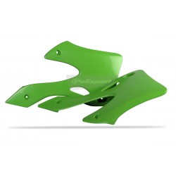 Radiator scoops POLISPORT 8419200002 (pereche) green Radiator scoops POLISPORT 8419200002 (pereche) green