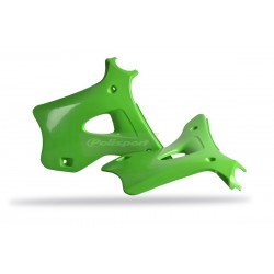 Radiator scoops POLISPORT 8420000002 (pereche) green Radiator scoops POLISPORT 8420000002 (pereche) green