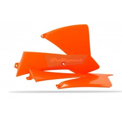 Radiator scoops POLISPORT 8429500001 (pereche) orange KTM Radiator scoops POLISPORT 8429500001 (pereche) orange KTM