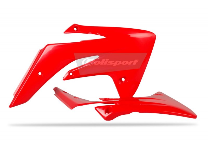 Radiator scoops POLISPORT 8412200001 (pereche) red CR 04