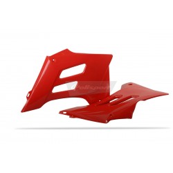 Radiator scoops POLISPORT 8426500001 (pereche) Rosu Radiator scoops POLISPORT 8426500001 (pereche) Rosu