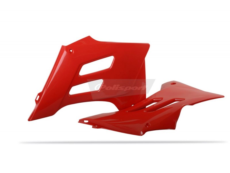 Radiator scoops POLISPORT 8426500001 (pereche) Rosu