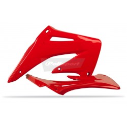 Radiator scoops POLISPORT 8429000011 (pereche) red CR 04 Radiator scoops POLISPORT 8429000011 (pereche) red CR 04