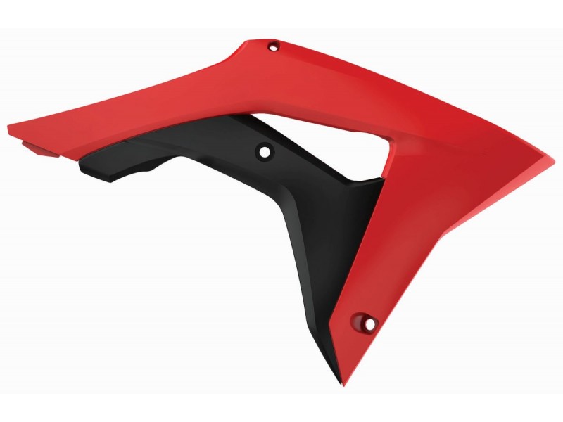 Radiator scoops POLISPORT 8414800001 (pereche) red CR 04/black