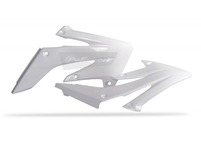 Radiator scoops POLISPORT 8410300001 (pereche) Alb Radiator scoops POLISPORT 8410300001 (pereche) Alb