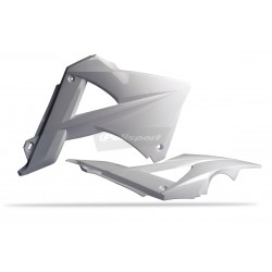 Radiator scoops POLISPORT 8413300008 (pereche) Alb Radiator scoops POLISPORT 8413300008 (pereche) Alb