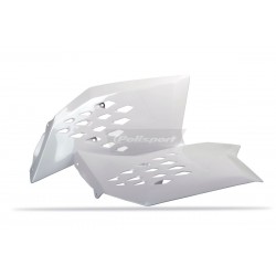 Radiator scoops POLISPORT 8428200084 (pereche) Alb Radiator scoops POLISPORT 8428200084 (pereche) Alb