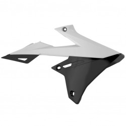 Radiator scoops POLISPORT 8421100002 alb/negru Radiator scoops POLISPORT 8421100002 alb/negru