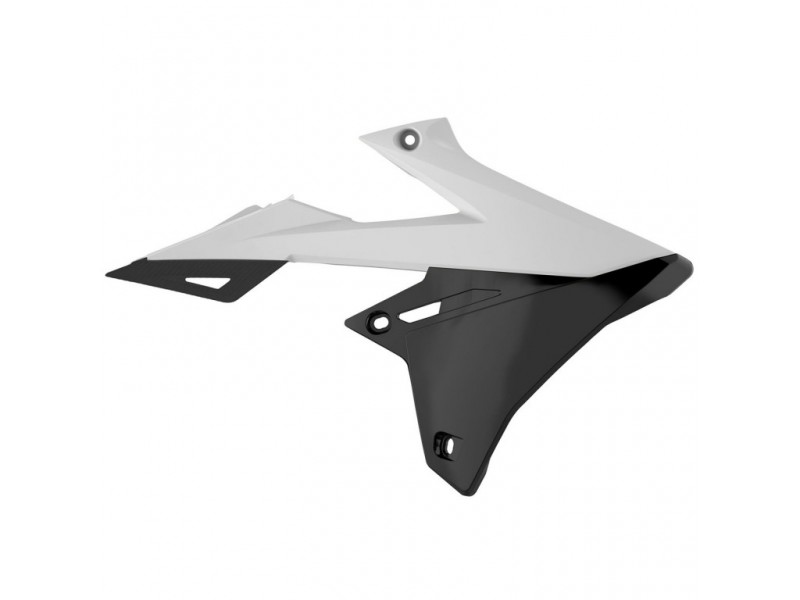 Radiator scoops POLISPORT 8421100002 alb/negru