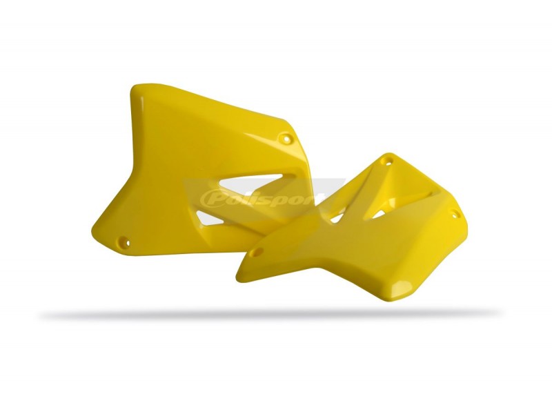 Radiator scoops POLISPORT 8423000001 (pereche) yellow RM 01