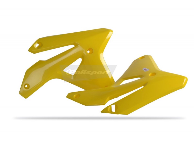 Radiator scoops POLISPORT 8428500001 (pereche) yellow RM 01