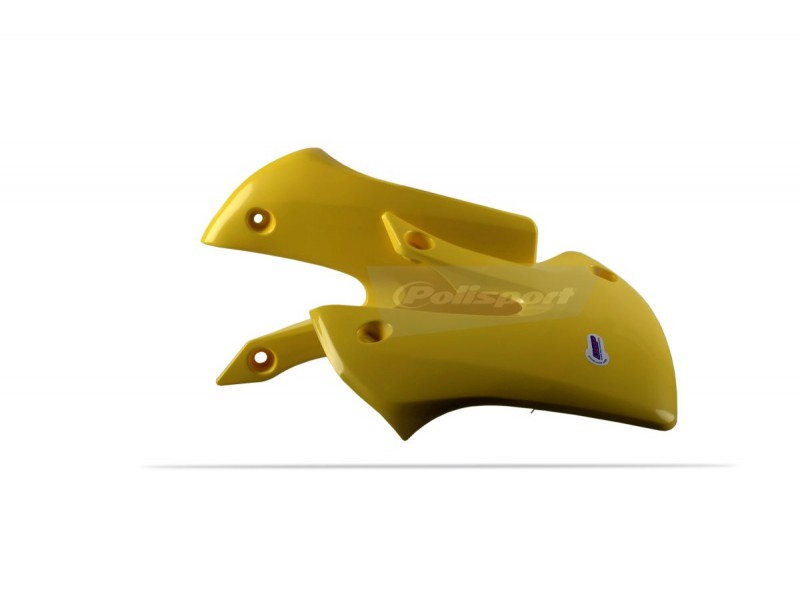 Radiator scoops POLISPORT 8429300003 (pereche) yellow RM 01