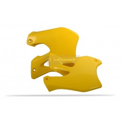 Radiator scoops POLISPORT 8412000001 (pereche) yellow Radiator scoops POLISPORT 8412000001 (pereche) yellow