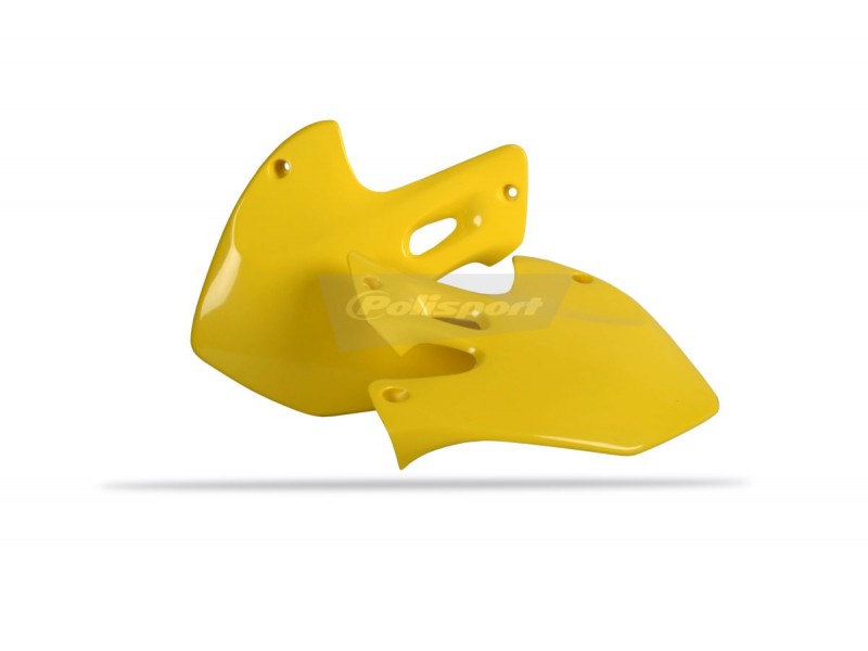 Radiator scoops POLISPORT 8412100001 (pereche) yellow