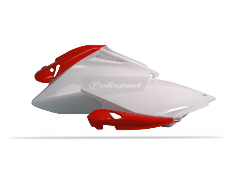 Panouri laterale POLISPORT 8602800001 (pereche) red CR 04/white