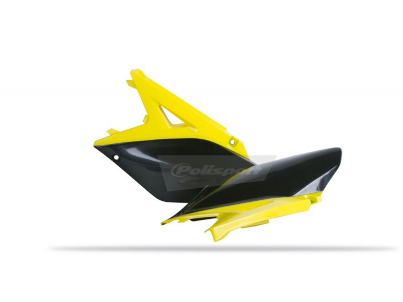 Panouri laterale POLISPORT 8605200001 (pereche) yellow RM 01/black