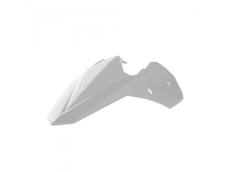 Rear fender + side panels POLISPORT 8595700002 Alb