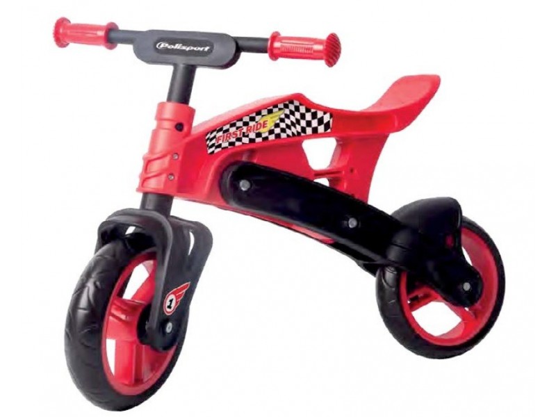 Balance bike POLISPORT 8984300001 red/black