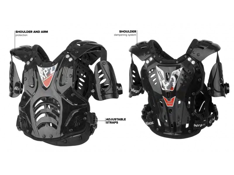 Protectie de piept POLISPORT XP1 MINI 8001000001 Negru
