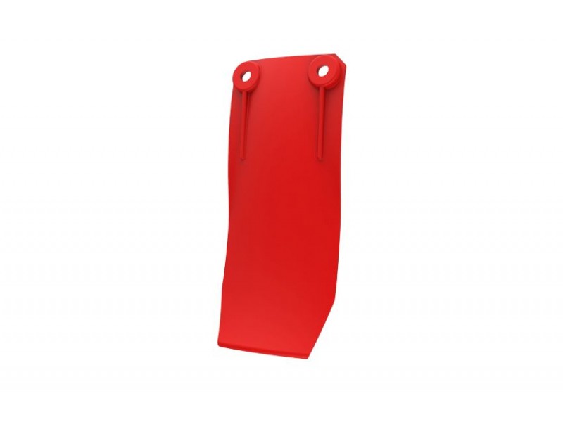 Rear shock flap POLISPORT 8907000002 red CR 04