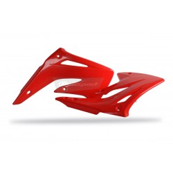 Radiator scoops POLISPORT 8410600001 (pereche) red CR 04 Radiator scoops POLISPORT 8410600001 (pereche) red CR 04