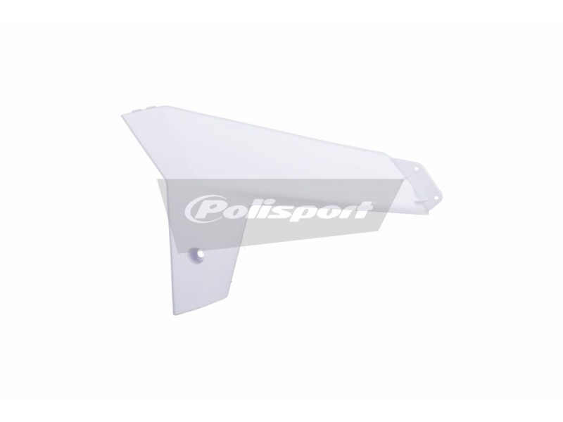 Lower radiator scoops POLISPORT 8415400005 Alb