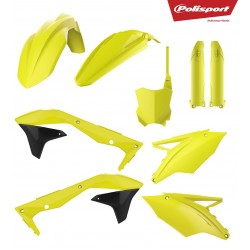 Kit plastice POLISPORT 90744 Flo yellow Kit plastice POLISPORT 90744 Flo yellow