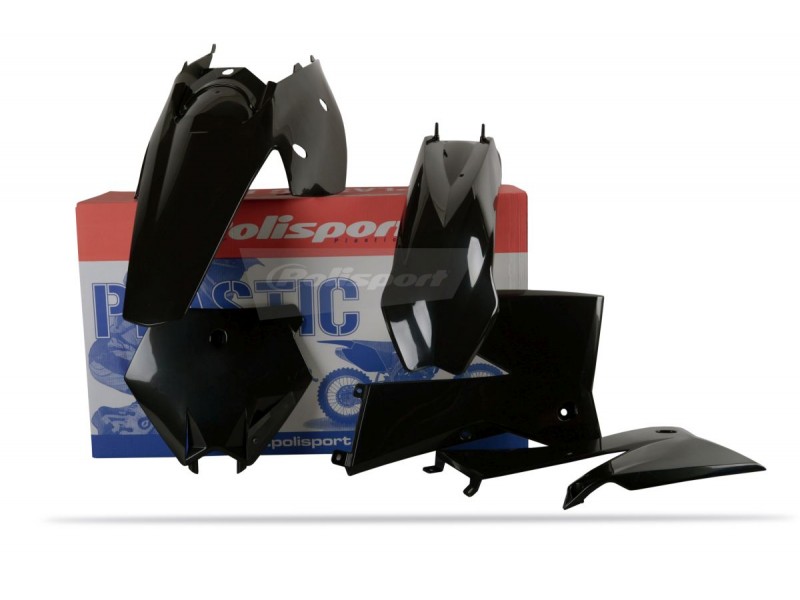 Kit plastice POLISPORT 90195 Negru Kit plastice POLISPORT 90195 Negru