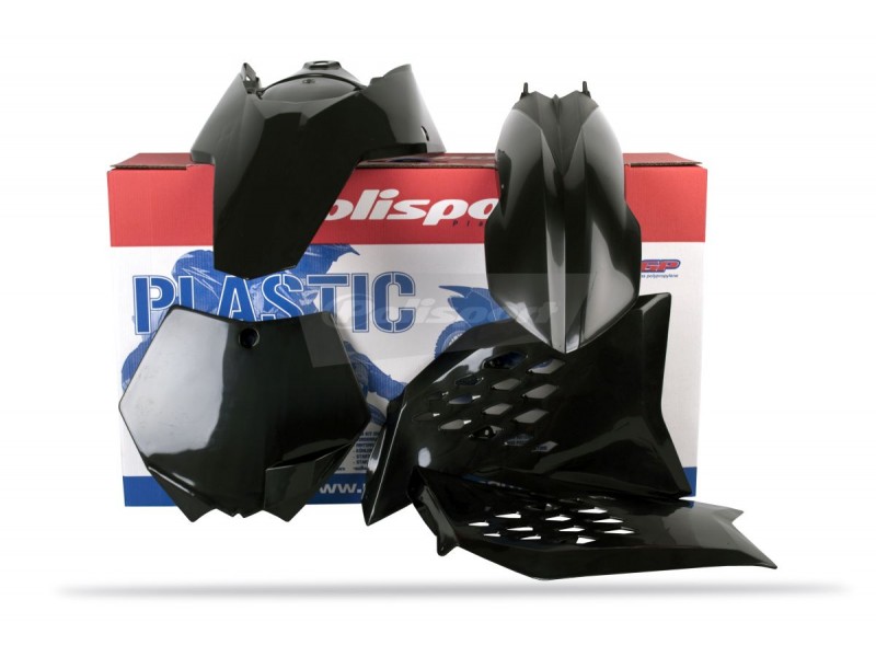 Kit plastice POLISPORT 90239 Negru Kit plastice POLISPORT 90239 Negru
