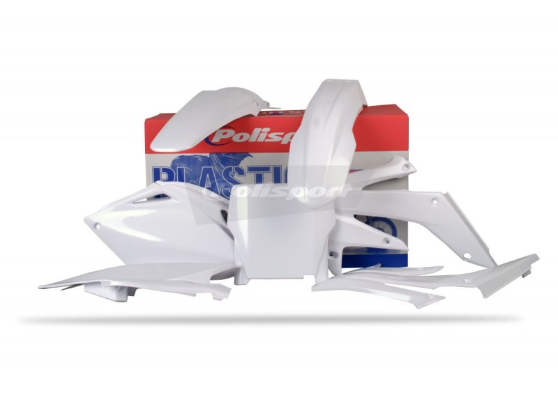 Kit plastice POLISPORT 90139 Alb Kit plastice POLISPORT 90139 Alb