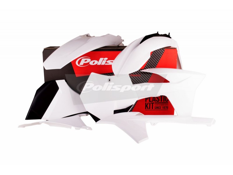 Kit plastice POLISPORT 90508 Alb Kit plastice POLISPORT 90508 Alb