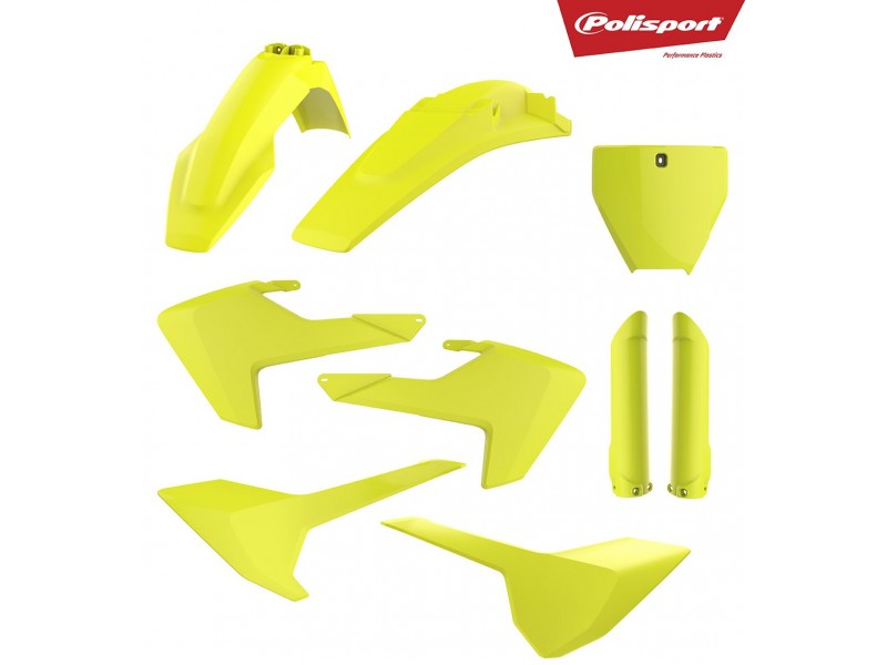 Kit plastice POLISPORT 90741 Flo yellow