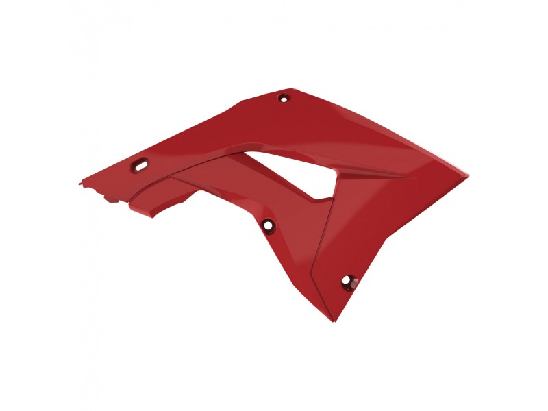 Radiator scoops POLISPORT 8421600001 (pair) restyling red CR 04