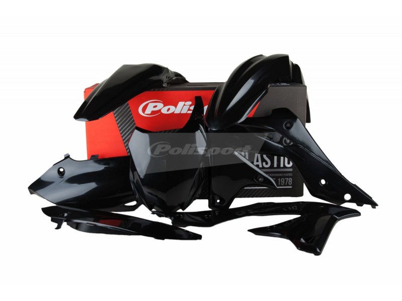 Kit plastice POLISPORT 90544 Negru Kit plastice POLISPORT 90544 Negru