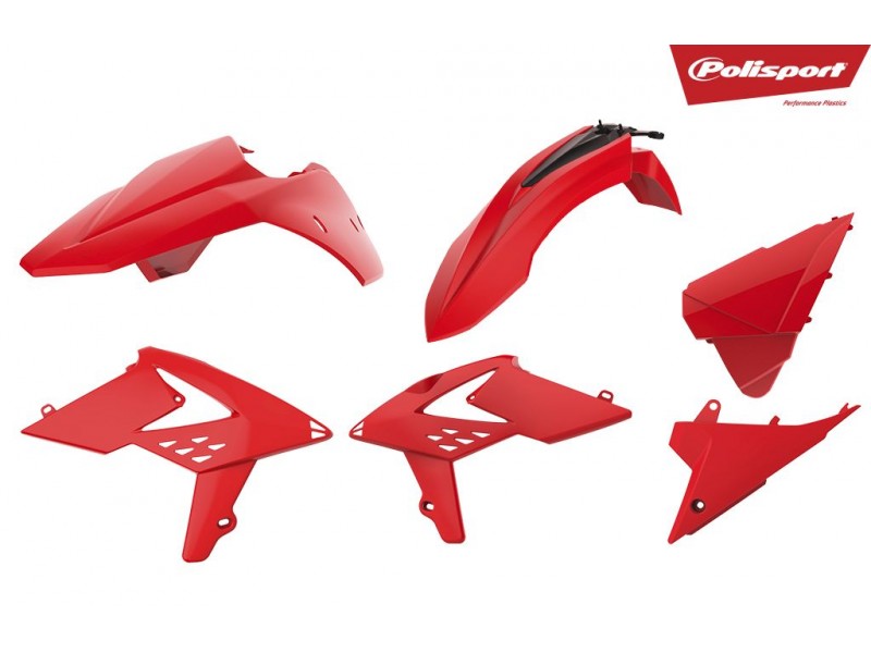 Kit plastice POLISPORT 90703 red Beta