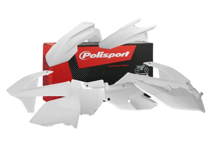 Kit plastice POLISPORT 90680 Alb Kit plastice POLISPORT 90680 Alb