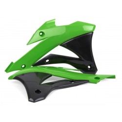Radiator scoops POLISPORT 8417300001 (pereche) green 05/black Radiator scoops POLISPORT 8417300001 (pereche) green 05/black