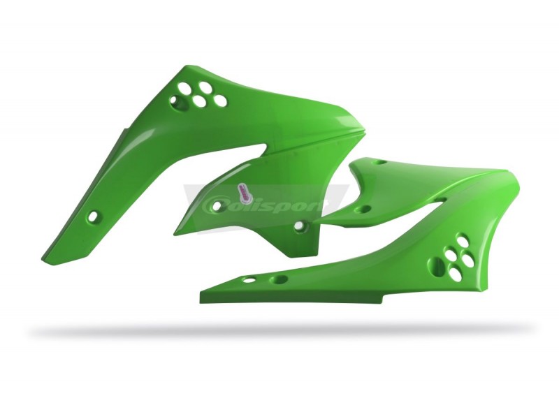 Radiator scoops POLISPORT 8426300006 (pereche) green 05