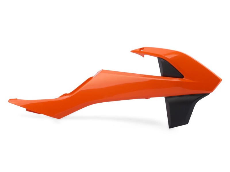 Radiator scoops POLISPORT 8417900001 (pereche) orange KTM/black
