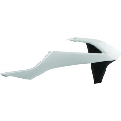 Radiator scoops POLISPORT 8417800004 (pereche) alb/negru Radiator scoops POLISPORT 8417800004 (pereche) alb/negru