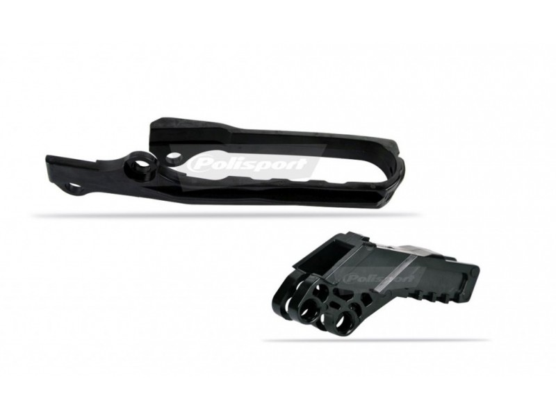 Chain guide / slider kit POLISPORT 90598 Negru Chain guide / slider kit POLISPORT 90598 Negru