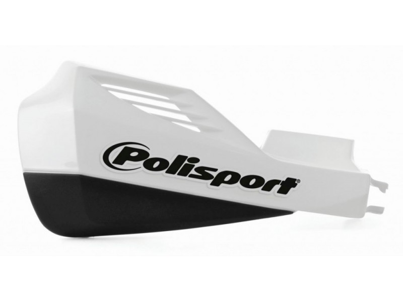 Handguard POLISPORT MX ROCKS 8306400043 with lever mounting system Alb Handguard POLISPORT MX ROCKS 8306400043 with lever mounting system Alb