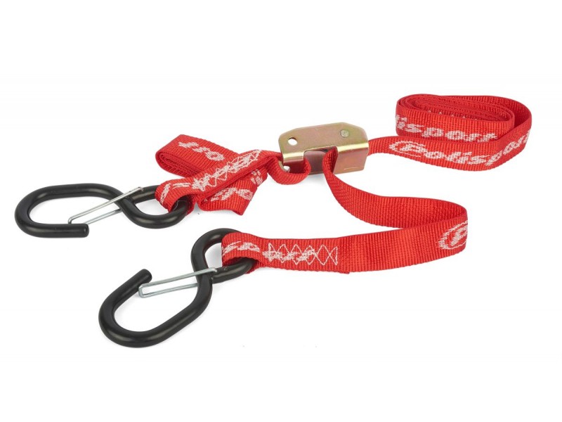 Tie down carabiner POLISPORT 8983100001 Rosu