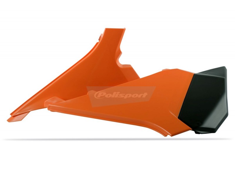 Airbox covers POLISPORT 8403000003 orange KTM