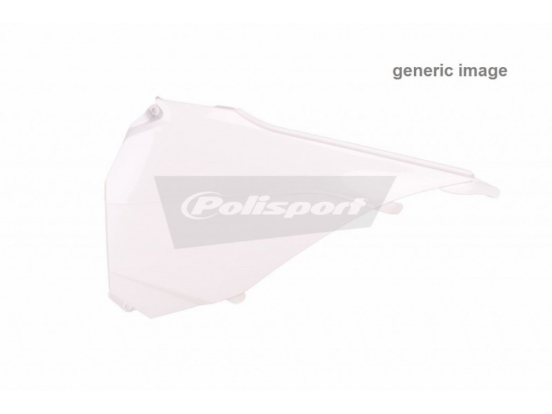 Airbox covers POLISPORT 8455200004 orange KTM/black