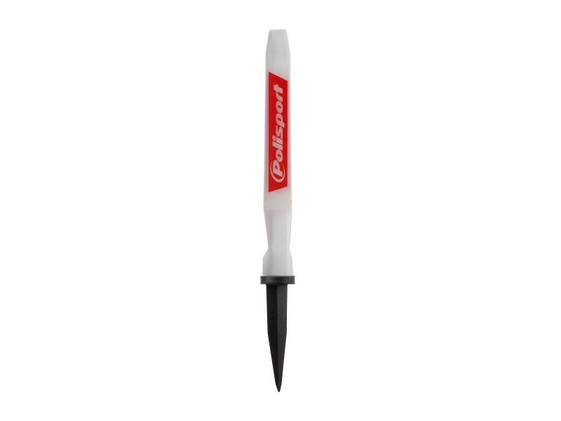 Track maker POLISPORT 8982000002 with back side insert Alb
