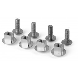 Bolts for hand protector POLISPORT 8306100001 argintiu Bolts for hand protector POLISPORT 8306100001 argintiu