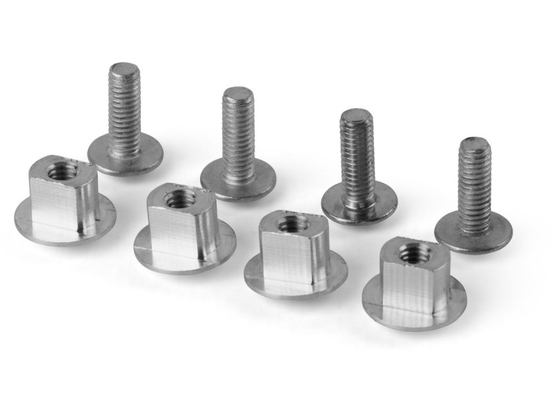 Bolts for hand protector POLISPORT 8306100001 argintiu Bolts for hand protector POLISPORT 8306100001 argintiu