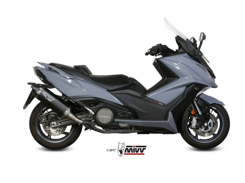 Evacuare MIVV SPEED EDGE O.008.LRB negru otel Evacuare MIVV SPEED EDGE O.008.LRB negru otel